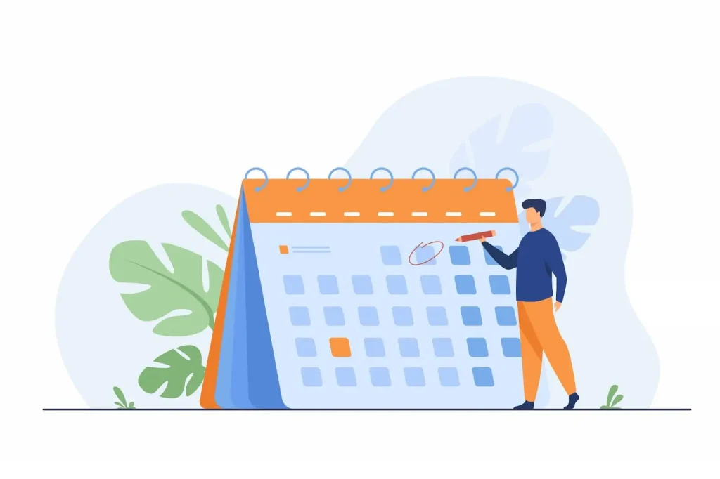 a recruiter employing automated scheduling software 