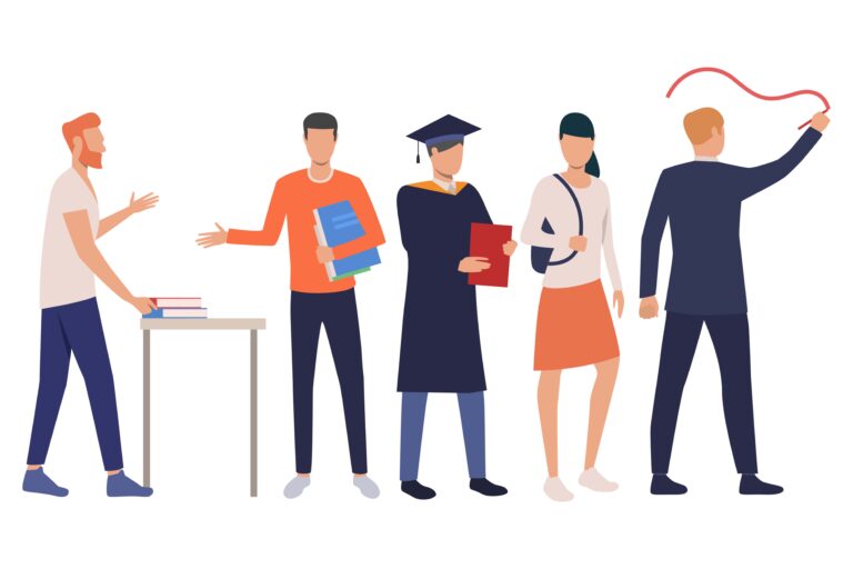 Recruiters' Guide for Capitalizing on the Spring Career Fairs 2 students moving from doing school works to doing internship works