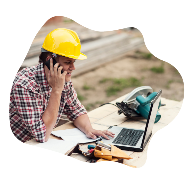 Campus Recruiting Solution for Construction Industry 19 construction recruiter using a candidate management system to contact talent